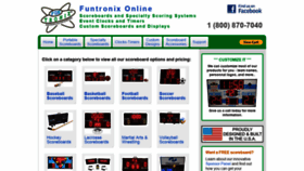 What Funtronixonline.com website looked like in 2019 (4 years ago)