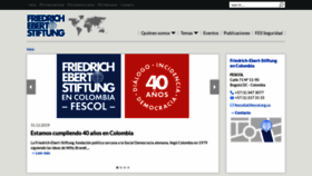 What Fescol.org.co website looked like in 2019 (4 years ago)