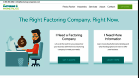 What Factoringcompanies.com website looked like in 2019 (4 years ago)