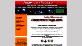 What Feuerwehrpage.com website looked like in 2019 (4 years ago)