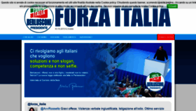 What Forzaitalia.it website looked like in 2019 (4 years ago)