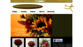 What Farmingtoncenterflorist.com website looked like in 2019 (4 years ago)