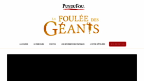 What Fouleedesgeants.fr website looked like in 2019 (4 years ago)