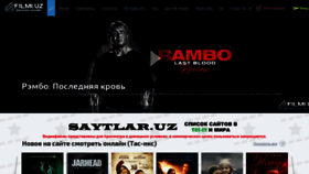 What Films.uz website looked like in 2019 (4 years ago)