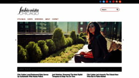 What Fashionista-chicago.com website looked like in 2019 (4 years ago)