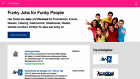 What Funkyjobs.at website looked like in 2019 (4 years ago)