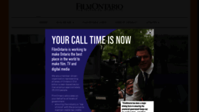 What Filmontario.ca website looked like in 2019 (4 years ago)