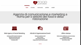What Foodpromotion.it website looked like in 2019 (4 years ago)
