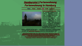 What Ferienwohnung-in-hamburg.de website looked like in 2019 (4 years ago)