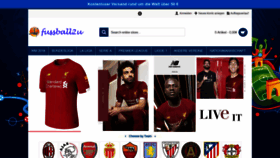 What Fussball2u.com website looked like in 2019 (4 years ago)
