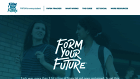 What Formyourfuture.org website looked like in 2019 (4 years ago)