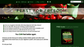What Feast-for-freedom.com website looked like in 2019 (4 years ago)