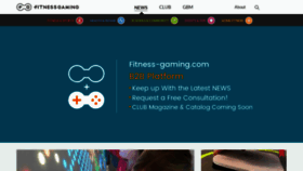 What Fitness-gaming.com website looked like in 2019 (4 years ago)