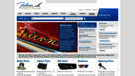 What Falconparts.com website looked like in 2019 (4 years ago)
