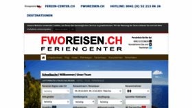 What Ferien-center.ch website looked like in 2019 (4 years ago)