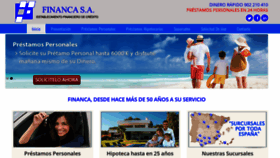 What Financa.es website looked like in 2019 (4 years ago)