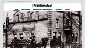 What Frankendael.com website looked like in 2019 (4 years ago)