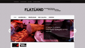 What Flatland.it website looked like in 2019 (4 years ago)