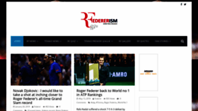 What Federerism.com website looked like in 2019 (4 years ago)