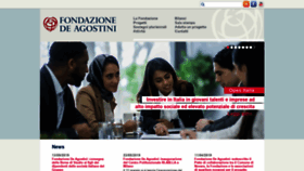 What Fondazionedeagostini.it website looked like in 2019 (4 years ago)