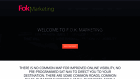 What Fokm.co.uk website looked like in 2019 (6 years ago)