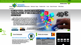 What Formacionsinbarreras.com website looked like in 2019 (4 years ago)