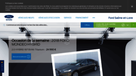 What Ford71.fr website looked like in 2019 (6 years ago)