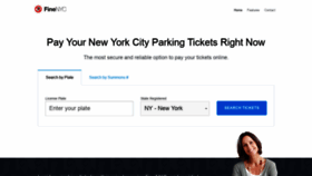 What Finenyc.com website looked like in 2019 (4 years ago)