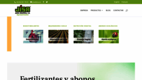 What Fertilizantesyabonos.com website looked like in 2019 (4 years ago)