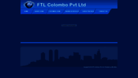 What Ftl.lk website looked like in 2019 (4 years ago)