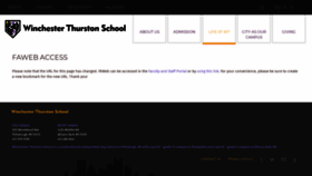 What Faweb.winchesterthurston.org website looked like in 2019 (4 years ago)