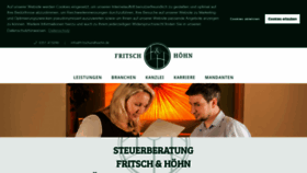 What Fritschundhoehn.de website looked like in 2019 (4 years ago)