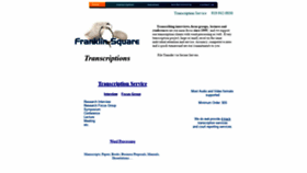 What Franklin-square.com website looked like in 2019 (4 years ago)