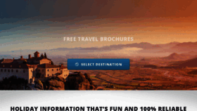 What Freetravelbrochures.co.nz website looked like in 2019 (4 years ago)