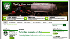 What Fertilizer-assoc.ie website looked like in 2019 (4 years ago)
