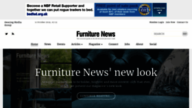 What Furniturenews.net website looked like in 2019 (4 years ago)