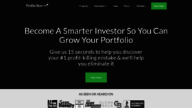 What Forexprofitcaster.com website looked like in 2019 (4 years ago)