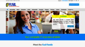 What Fusilsolutions.com website looked like in 2019 (4 years ago)