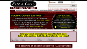 What Foldacoverfactorystore.com website looked like in 2019 (4 years ago)