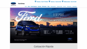 What Fordgimsa.mx website looked like in 2019 (4 years ago)