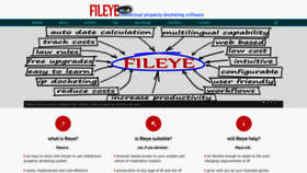What Fileye.com website looked like in 2019 (4 years ago)
