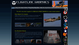 What Flightlinegraphics.com website looked like in 2019 (4 years ago)