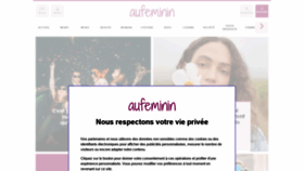 What Famille.aufeminin.com website looked like in 2019 (4 years ago)