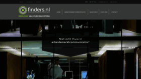 What Finders.nl website looked like in 2019 (4 years ago)