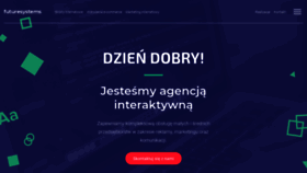 What Futuresystems.pl website looked like in 2019 (4 years ago)