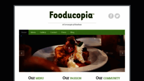 What Fooducopia.com website looked like in 2019 (4 years ago)