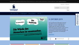 What Francke-halle.de website looked like in 2019 (4 years ago)