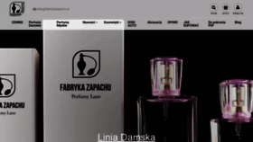 What Fabrykazapachu.pl website looked like in 2019 (4 years ago)