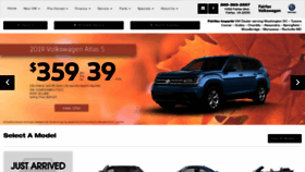 What Fairfaxvw.com website looked like in 2019 (4 years ago)