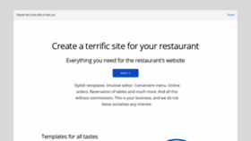 What Food-places.com website looked like in 2019 (4 years ago)